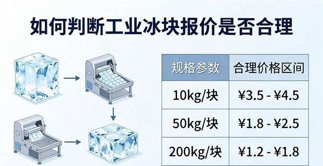 嘉兴工业冰块价格透明化 用户采购不踩坑