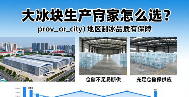 大冰块生产厂家怎么选？嘉兴地区制冰品质有保障