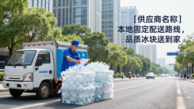 嘉兴食用冰块订购全攻略，品质保障送到家