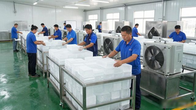 嘉兴夏季车间降温冰块_车间冰块降温方法_夏季车间降温冰块